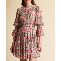 BY TIMO Delicate Mini Dress Pink